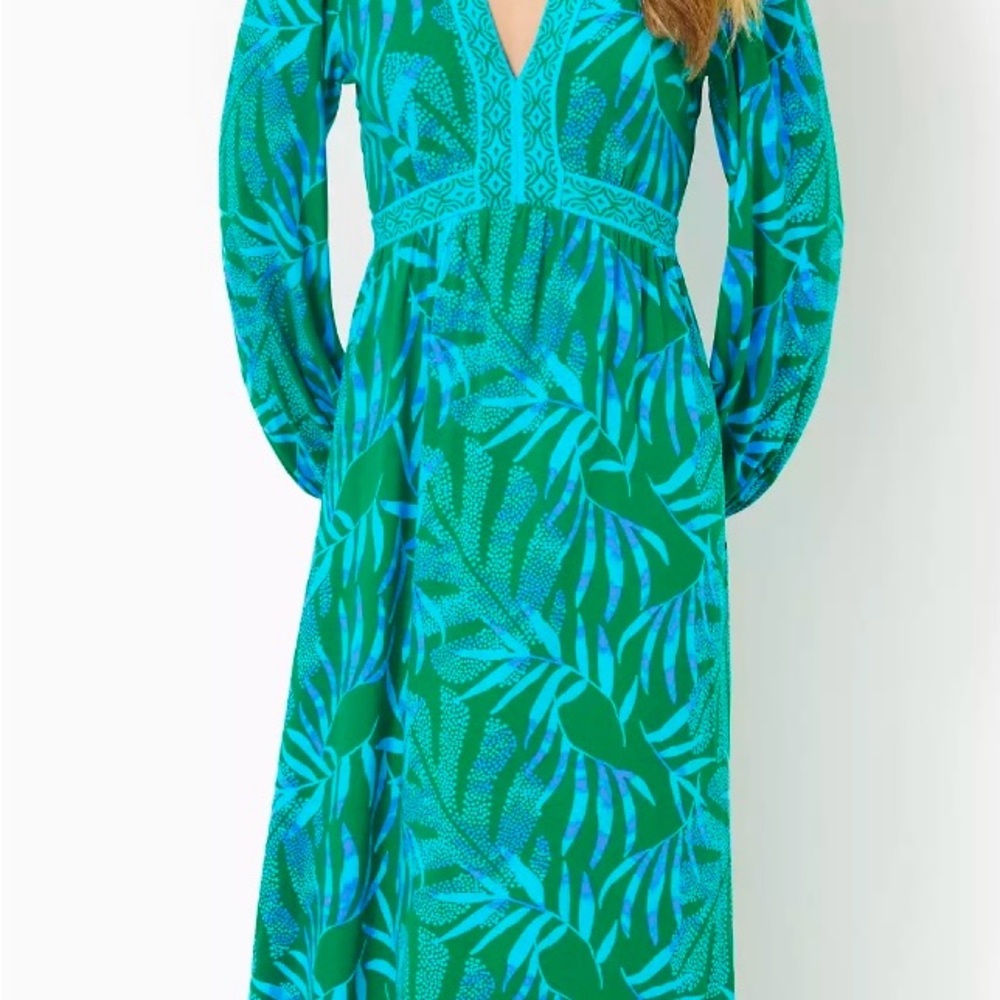 NWT LILLY PULITZER Adalyn Maxi Dress Sz 14 RV $238